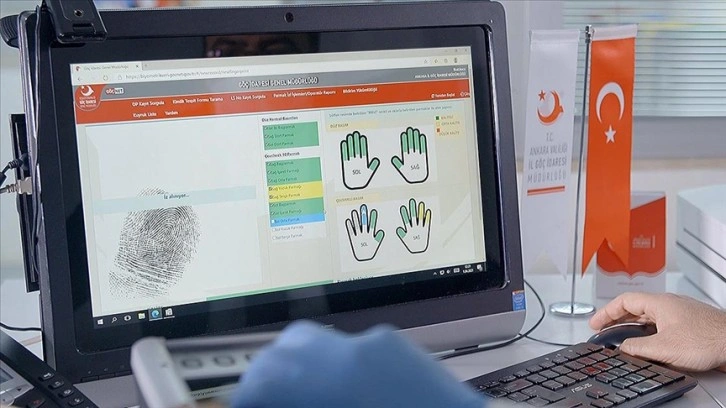 2 milyon etiket vesikası domestik parmak izi tanıma sistemiyle hazırlandı