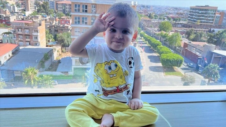 Adana'da 2,5 yaşındaki Ege Alp, lösemiyi ikinci defa yenmeyi bekliyor