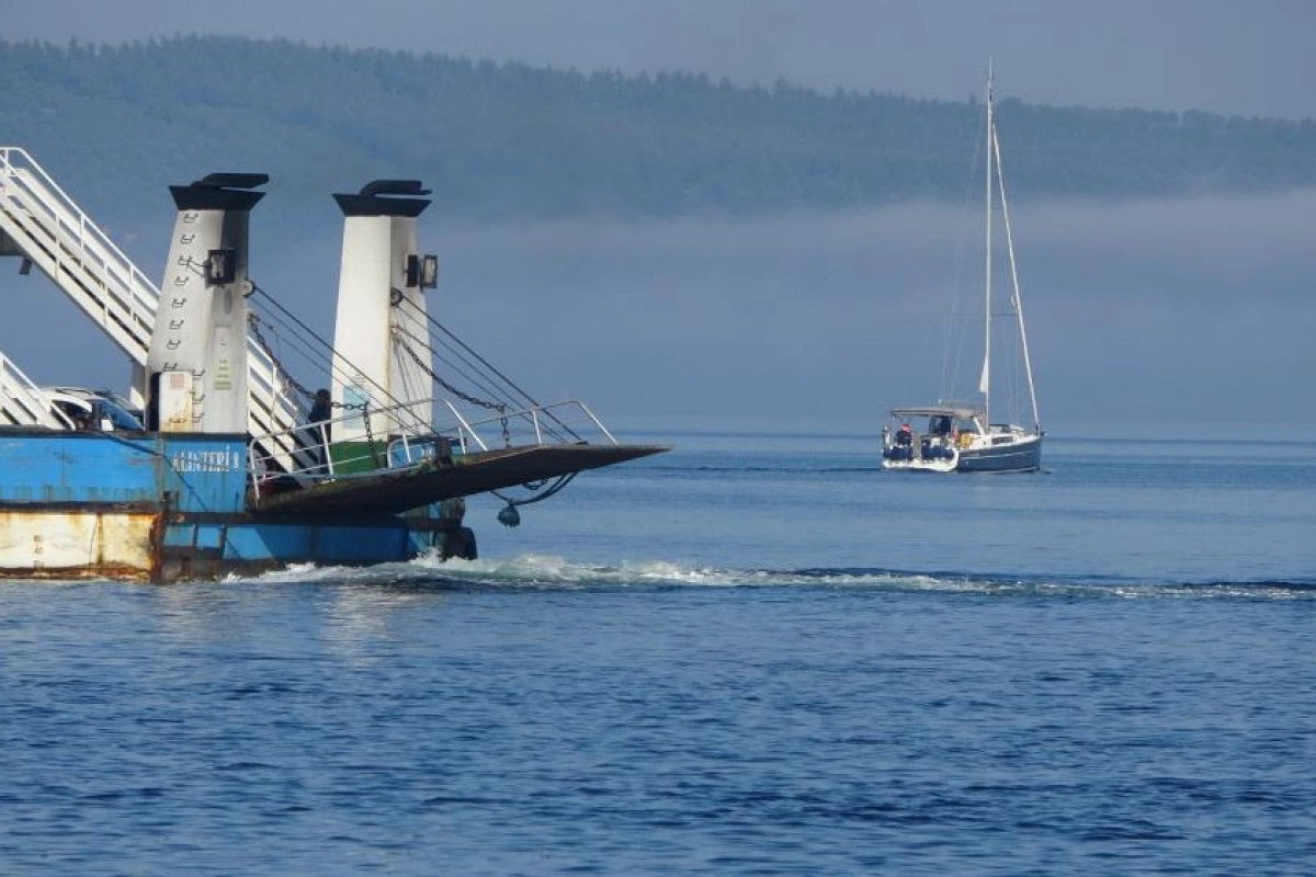 Çanakkale Boğazı sis nedeniyle gemi trafiğine kapalı