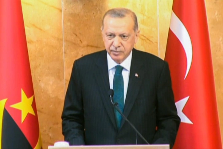 Cumhurbaşkanı Erdoğan, Angola Meclisi'nde konuştu