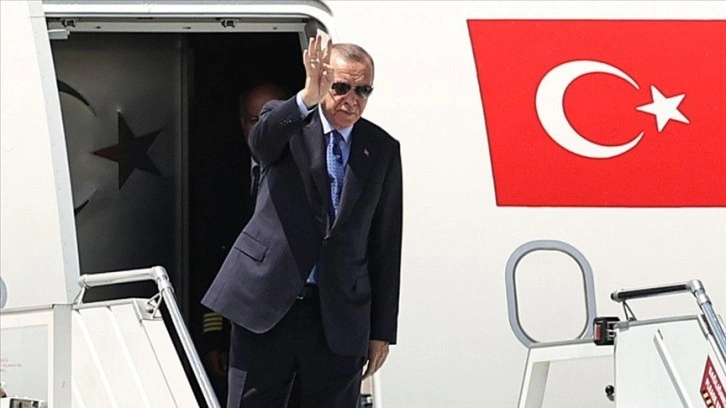 Cumhurbaşkanı Erdoğan, BM 77. Genel Kuruluna eklenmek kabil ABD'ye gitti