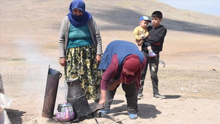 Erzurum'un yaylaları, şark ve güneydoğudan göçer aileleri ağırlıyor