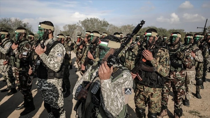 Filistinli dayanma gruplarının eş askeri tatbikatı sona erdi