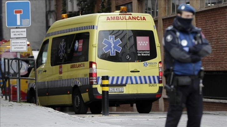 İspanya'nın başkenti Madrid'de birlikte binadaki patlamada 1'i ciddi 18 isim yaralandı