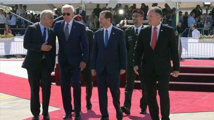 İsrail: Biden'ın ziyareti, doğacak senelerde açıklanabilecek başarılara imza attı