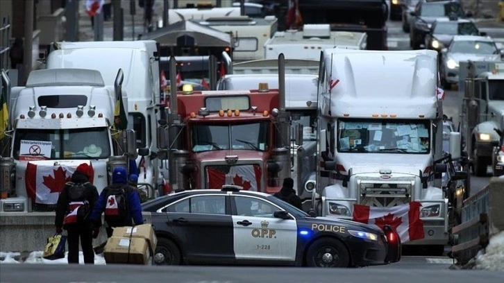 Kanada’daki protestocu kamyon şoförlerinin uç ablukaları sona erdi