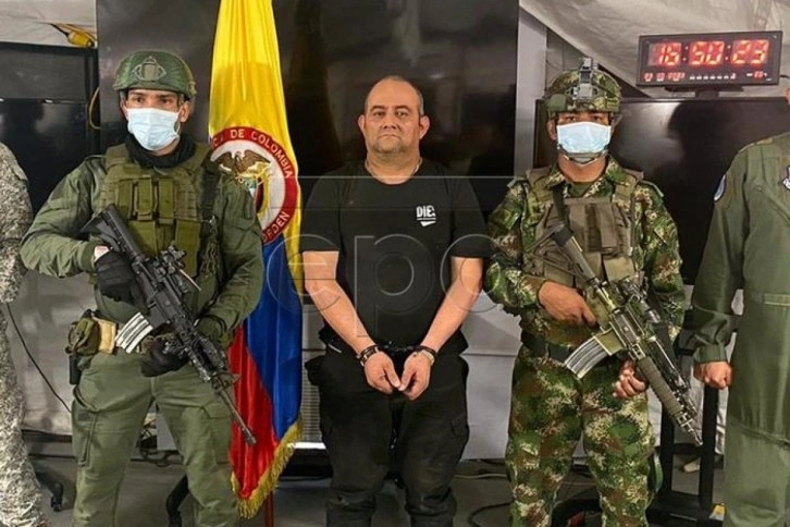 Kolombiya’nın maksimum aranan uyuşturucu satıcısı Otoniel yakalandı
