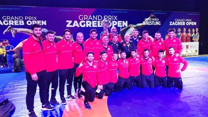 Milli güreşçiler, Grand Prix Zagrep Open'ı ekip şeklinde böke tamamladı