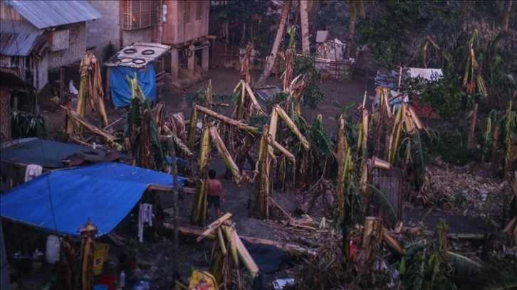 Rai Tayfunu'nun vurmuş olduğu Filipinler'de 