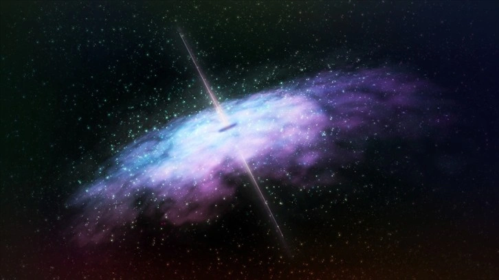 Şimdiye derece gözlemlenen en iri kara delik jeti keşfedildi