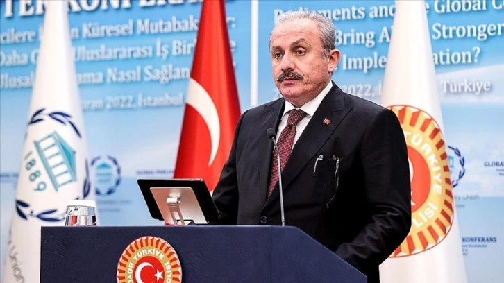 TBMM Başkanı Şentop: Türkiye maatteessüf huruç dair bekâr bırakıldı