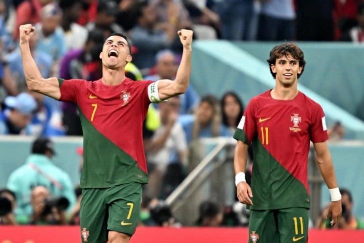 Uruguay’ı 2-0 yenen Portekiz akıbet 16’ya kaldı