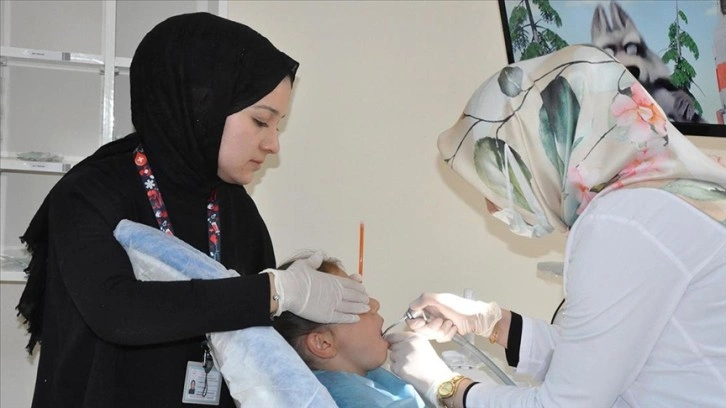 Yozgat'ta "özel hastalara" umumi duyum yitimi altında diş tedavi hizmeti veriliyor