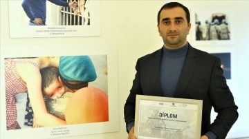 AA muhabirinin Karabağ savaşıyla ait fotoğrafı Azerbaycan'da ödül aldı