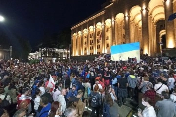 AB’den aday ülke statüsü alamayan Gürcistan’da hükümet karşıtı protestolar sürüyor