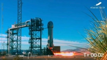 ABD'nin Texas eyaletinden fırlatılan Blue Origin'e ilgili uzay aracı yeteneksiz oldu