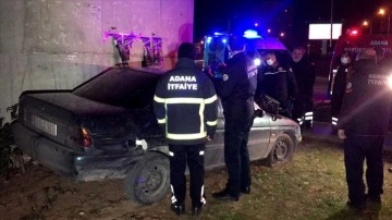 Adana'da birlikte ad kaza icra ettiği arabada uyuya kaldı