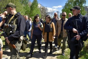Almanya Dışişleri Bakanı Baerbock'tan Ukrayna ziyareti