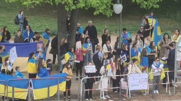 Almanya'daki Ukraynalılar Türkiye'den yardım istedi