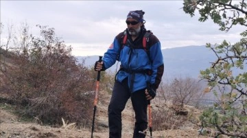'Anadolu Parsı' olmayı hedefleyen dağcı 39'uncu tırmanışını Esence zirvesine yaptı