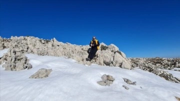 'Anadolu Parsı' olmayı hedefleyen dağcı 49'uncu tırmanışını Tokat'ta tamamladı