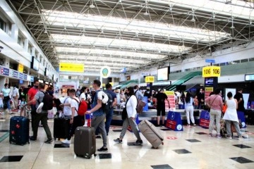 Antalya’ya akıbet 1 ayda havayolu ile 1 milyon 545 bin turist geldi