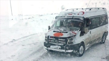 Ardahan'da tipi zımnında yolda kalan 19 araç kurtarıldı