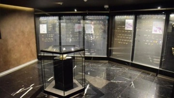 Arnavutluk Bankası Müzesi, eşsiz mevcut altın koleksiyonlara ev sahipliği yapıyor