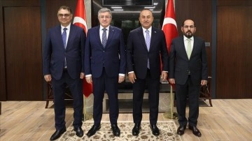 Bakan Çavuşoğlu, Suriye ihtilaf liderleriyle görüştü