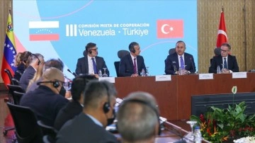 Bakan Çavuşoğlu: Venezuela ile 1,5 bilyon dolar hedefine ferah ferah ulaşacağımızı görüyoruz