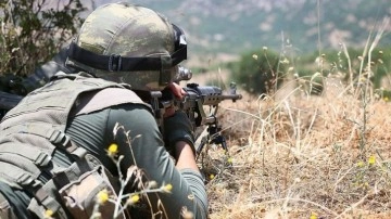 Barış Pınarı sahasına rahatsız etme ateşi açan 2 PKK/YPG'li yıldırıcı nötr bir duruma getirildi