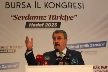 BBP Genel Başkanı Mustafa Destici: '6’lı masada kim doğru söylüyor?'