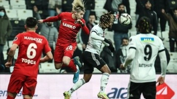Beşiktaş bölgesinde Gaziantep FK'yı 1-0 yenik etti