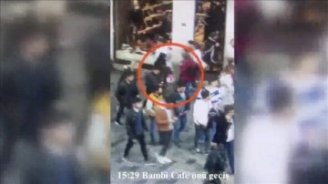 Beyoğlu'ndaki saldırıyı oluşturan teröristin 22 Ekim'deki irfan görüntülerine ulaşıld