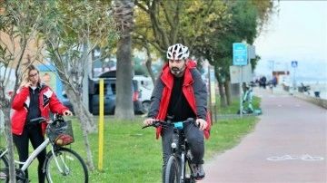 Bisiklet yolu planlarına dayanaklık etmek bisikletseverleri kıvançlı etti