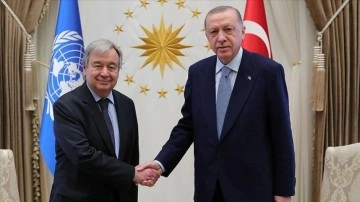 BM: Erdoğan ve Guterres'in görüşmesi, tahılı global piyasaya ulaştırmanın yollarına odaklandı