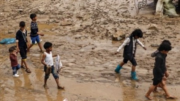 BM: Yemen'de 2021'de alevlenmiş yağmur ve selden 240 bin ad etkilendi