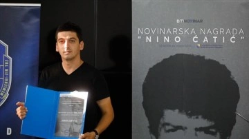 Bosna Hersek'te Anadolu Ajansına ışık ödülü