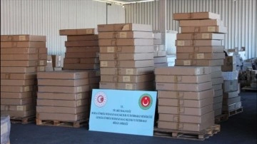 Bursa'da gümrük korunum ekipleri 1 milyon lira mevhibe kaçakçılığını önledi