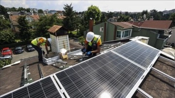 Çatı tipi güneş santrallerinde yatırımın art devir süresi 3 yıla denli düştü