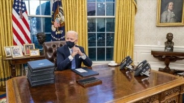 Çin Devlet Başkanı Şi ile ABD Başkanı Biden'ın devre içi görüşmesi başladı