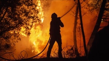 Çin'in Çonçing şehri çok sıcakların kere açmış olduğu orman yangınlarıyla uğraş ediyor