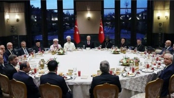 Cumhurbaşkanı Erdoğan dini azınlık temsilcileriyle iftarda birlikte araya geldi