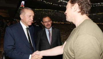 Cumhurbaşkanı Erdoğan, Doha'da Arjantin-Fransa bitiş müsabakasını seyretti
