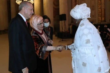 Cumhurbaşkanı Erdoğan, Felix Tshisekedi ile bir araya geldi