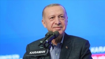 Cumhurbaşkanı Erdoğan: Konya-Karaman aceleci treni birlikte hafta süresince parasız misyon verecek
