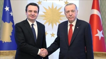 Cumhurbaşkanı Erdoğan, Kosova Cumhuriyeti Başbakanı Kurti'yi bildirme etti