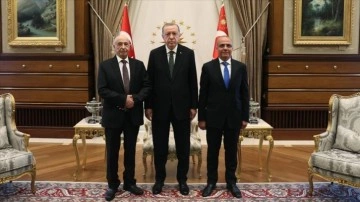 Cumhurbaşkanı Erdoğan, Libya Temsilciler Meclisi Başkanı Salih'i ikrar etti