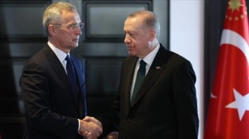 Cumhurbaşkanı Erdoğan, NATO Genel Sekreteri Stoltenberg'i ikrar etti