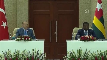 Cumhurbaşkanı Erdoğan: Togo'nun FETÖ ile mücadelemiz bağlamında verdiği dayanak noktası takdire şayandır